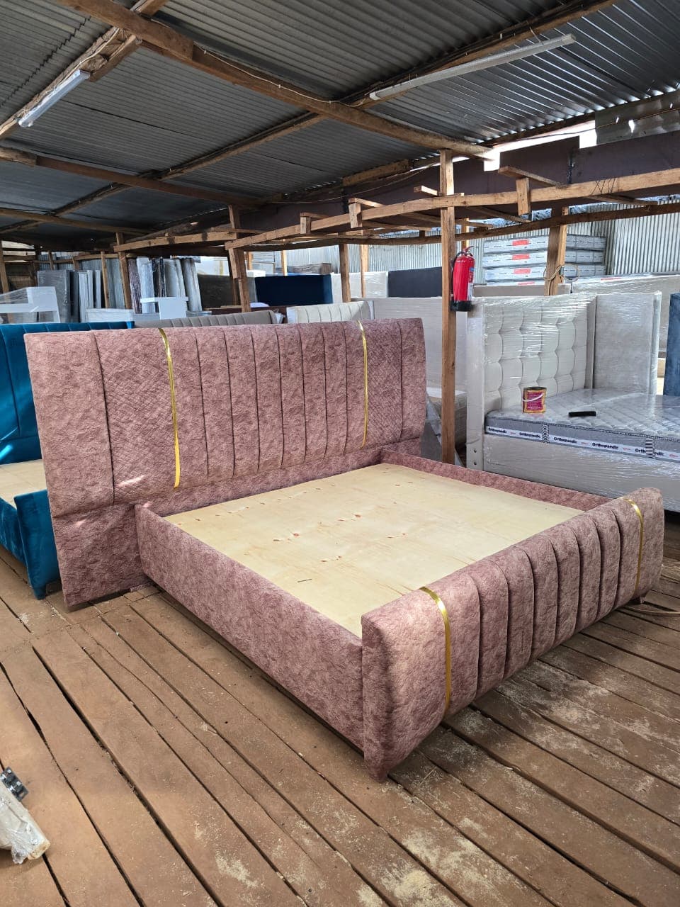 Extended Headboard Bed